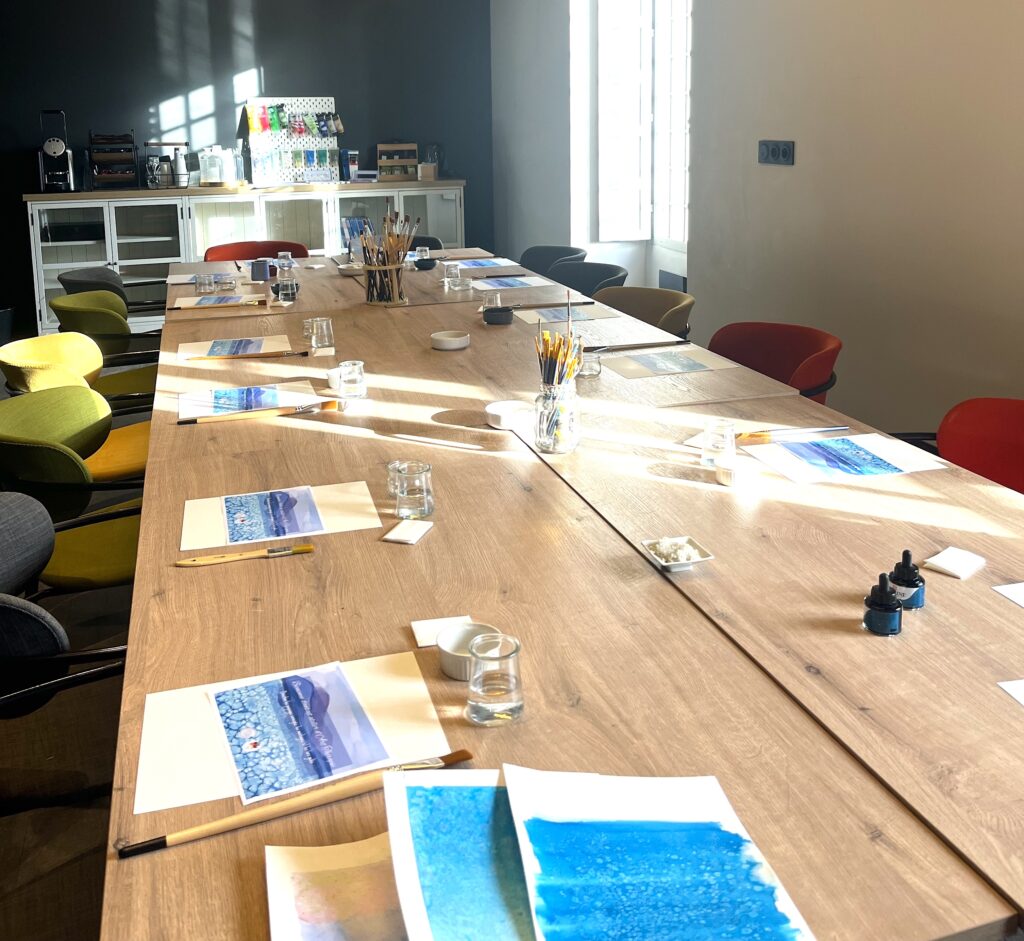 Atelier créatif art thérapie séminaire / week-end familial