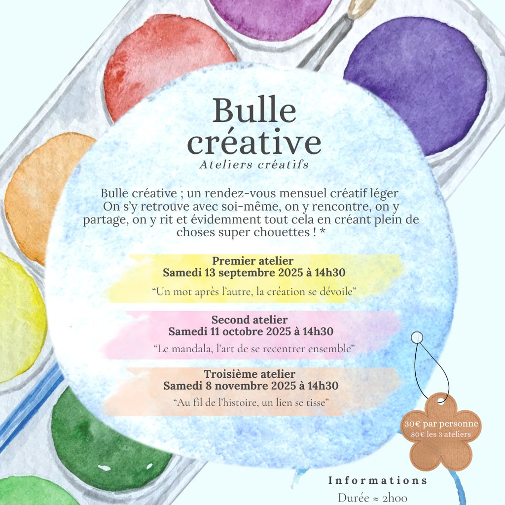 Ateliers Bulle créative